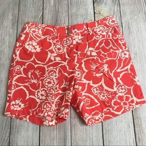 Jones New York Sport Orange Floral Shorts 8